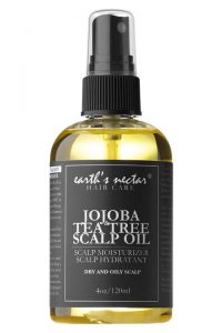 Earths nectar jojoba scalp oil